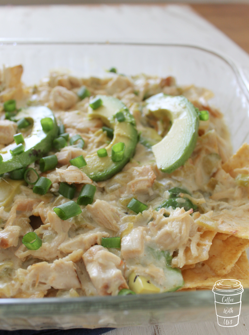 Chicken Queso Casserole