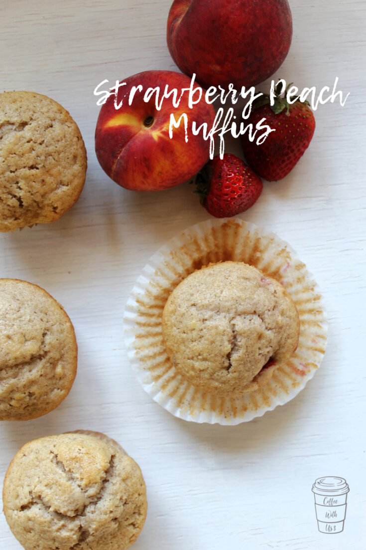 Strawberry Peach Muffins