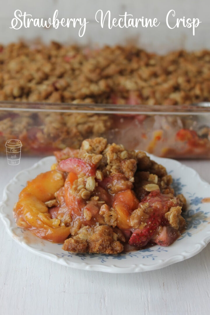 Strawberry Nectarine Crisp Coffee With Us 3