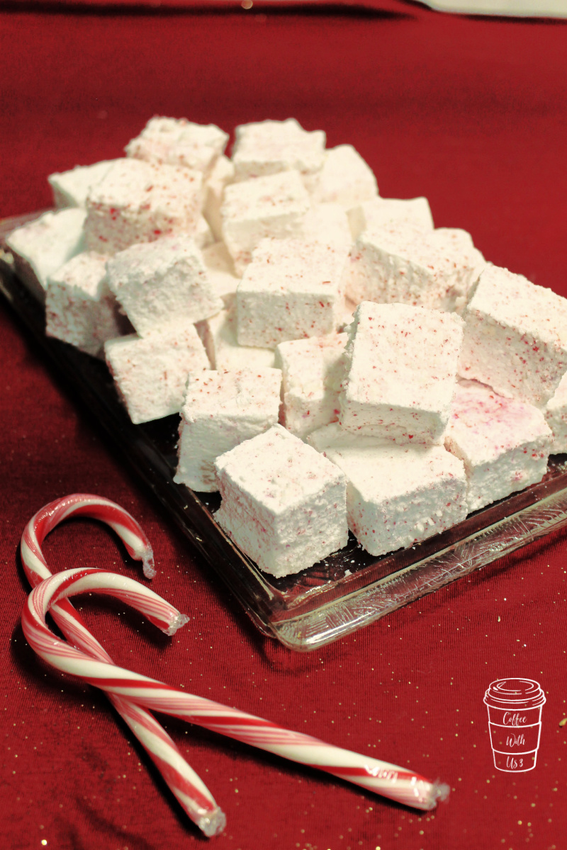 Candy Cane Marshmallows