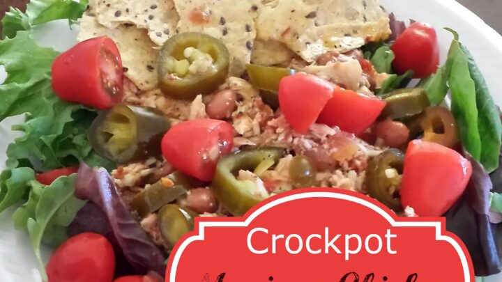 Image for Crockpot Mexican Chicken {Salad}