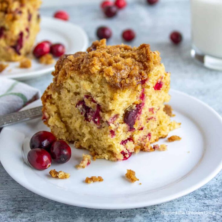 Image for Cranberry Eggnog Coffee Cake