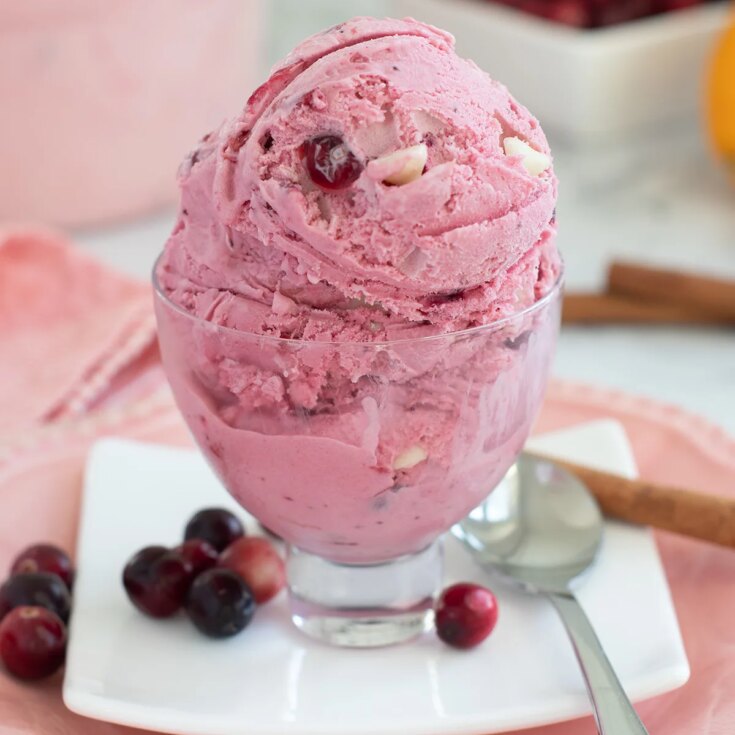 Image for Cranberry Ice Cream
